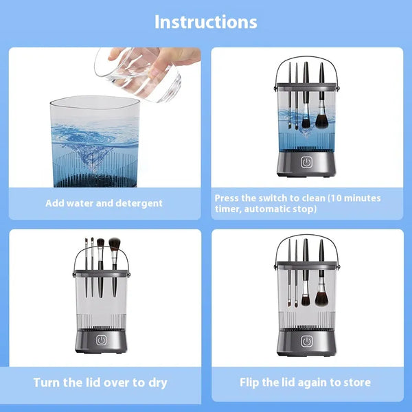 Electric One Wash Multiple Cleanser Of Makeup Brush